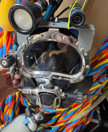 casque plongée professionnel kirby morgan