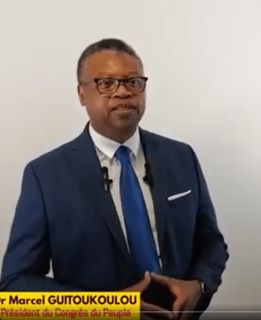MARCEL GUITOUKOULOU CONGRES DU PEUPLE BRAZZAVILLE
