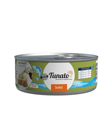 Raya FMCG's Tunato Brand: Solid Tuna in Olive Oil for export and private label.