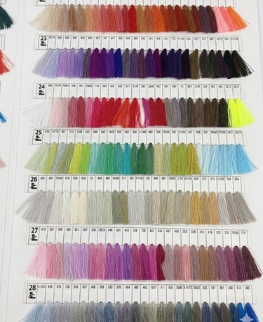 POLYESTER THREADS SHADE CARD IN INDIA THREAD SPUN THREADS INDIA THREAD INDIA 