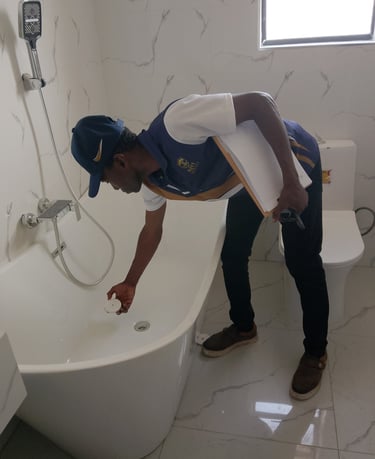 New House Inspection by a Kumusha Heritage Trust Field Agent