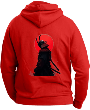 felpa con cappuccio 3 xl samurai