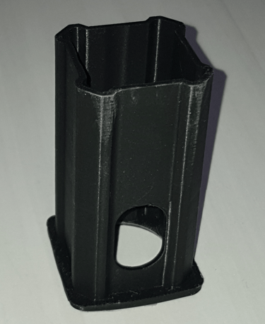Plastic part printed in PP polypropylene