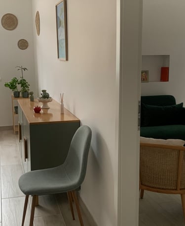 Une décoration douce et chaleureuse chez Marmite et papillote