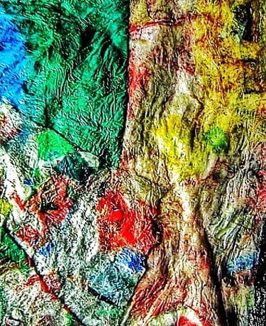Recycled plastic collage textured photo stock for best textured color
