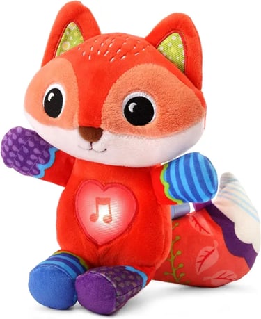 VTech Peluche Interactivo "Dulces Sueños y Abrazos" botón Luminoso Que Activa + de 50 Canciones