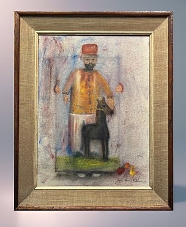 R.E. Tist Moving Company 40.64 x 30.48 cm Oil on canvas In private Collection