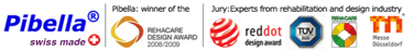 Pibella wins the Rehacare Award, judged by experts in care, travel, safety, and design.