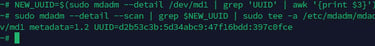 NEW_UUID save raid