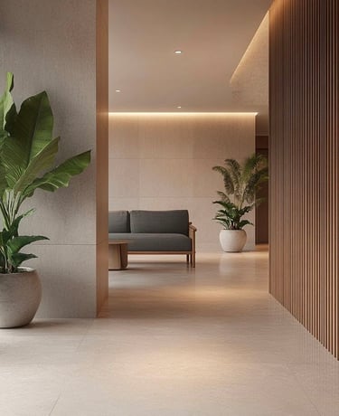 modern ev dekorasyonunda asma tavan çözümü