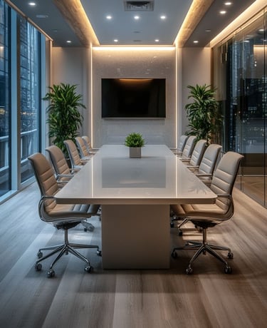 ofis ve dükkan tasarımı ile düzenlenen iç mekân