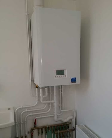 uygulama sonrası test ve kontrolleri yapılmış tesisat 