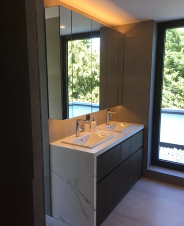 menuiserie salle de bain sur mesure belgique