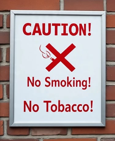 No Tobacco, No Smoking