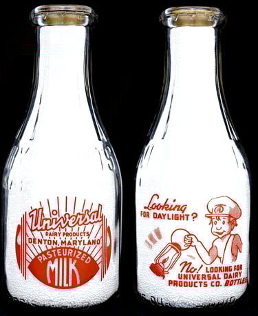 Maryland Milk Bottle