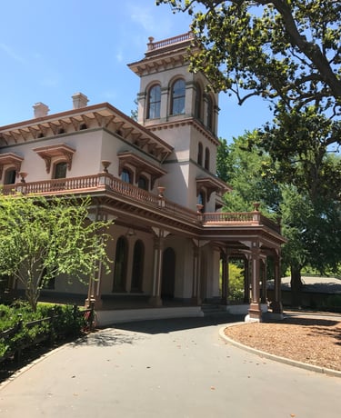 Historic Bidwell Mansion in Chico California