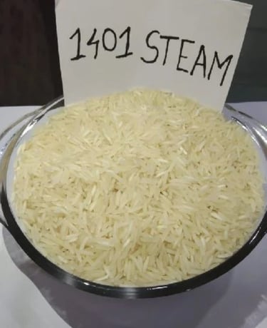 1401 basmati rice steam - export quality 