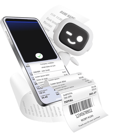 Taxr AI digitising receipts and securely storing them for easy access and tax reports