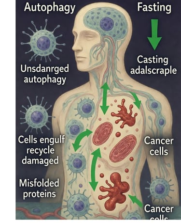 🧬 Autophagy & Fasting: Cancer-Fighting Potential  