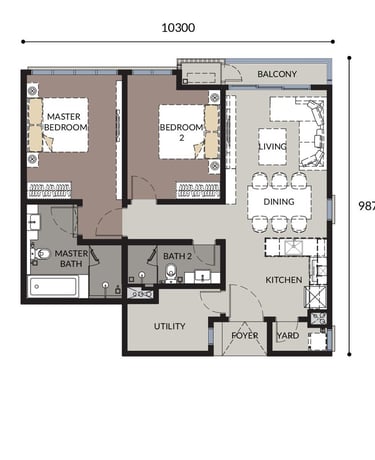Talisa Bangsar Hill Park Layout Plan Type 2A