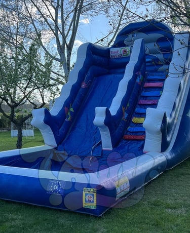 Castillo hinchable para alquiler en Madrid y Toledo