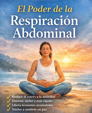 Descubre cómo la respiración abdominal calma el sistema nervioso, reduce la ansiedad y mejora el sue