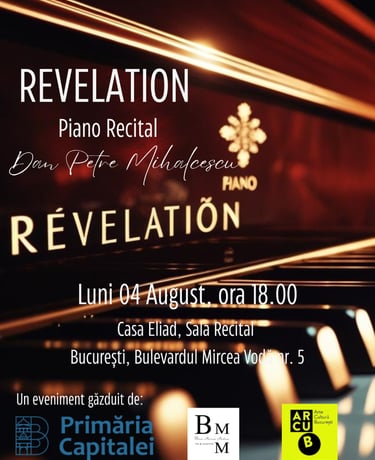 Revelation - Piano Recital Dan Petre Mihalcescu