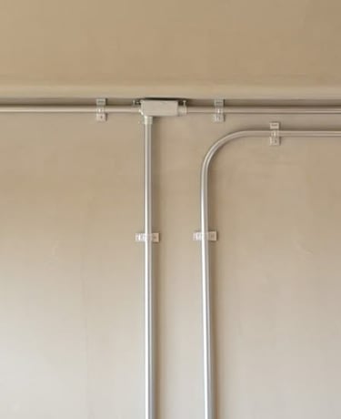 mutfak tadilatında uygulanan elektrik ve su altyapı sistemi