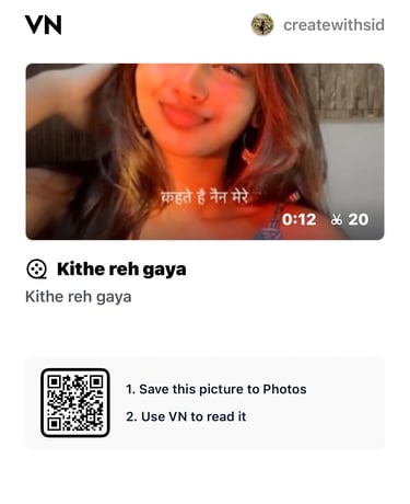 MERE KAAN ME HAI JO BALI VN TEMPLATE CODE