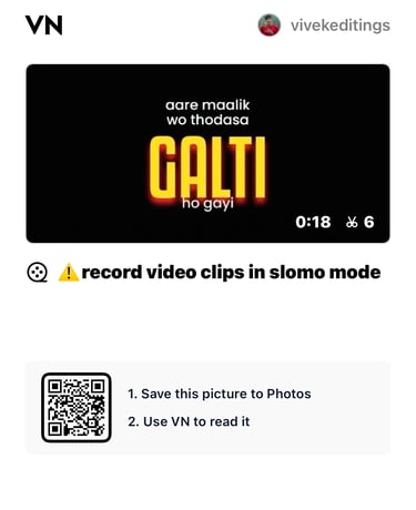 Malik Wo Galti Ho Gayi VN Template Code