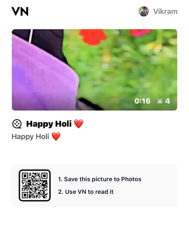 Holi VN Code