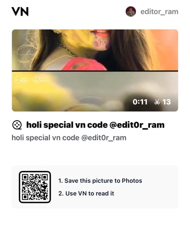 Holi VN Code
