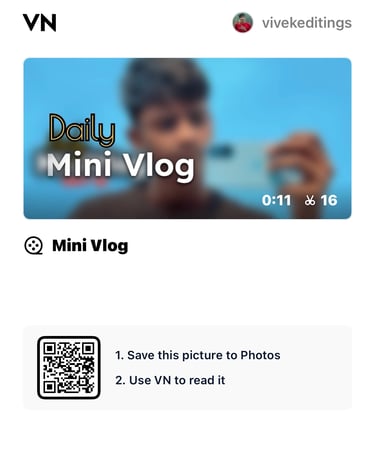 Daily Mini Vlog VN Code