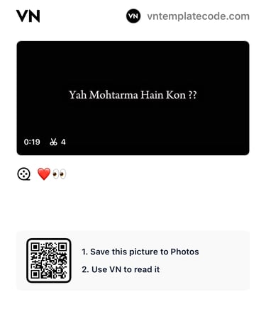 Yah Mohtarma Hai Kon VN Code