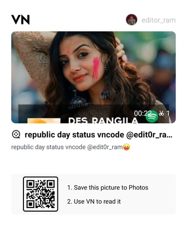 REPUBLIC DAY VN TEMPLATE CODE