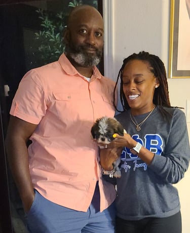 Maltese x Shih Tzu Mix Goes home Louisiana