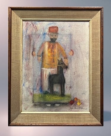 R.E. Tist Moving Company 40.64 x 30.48 cm Oil on canvas In private Collection