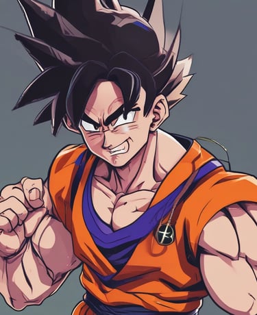 An expressive character portrait brimming with personality and rich, textured shading.