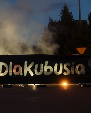 napis pirotechniczny podświetlany napis folia okolicznościowa