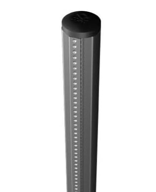 Poteau quickfix galvanisé