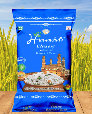 himanchal baamati rice classic pack - 30kg