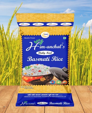himanchal basmati rice daily need pack -30kg