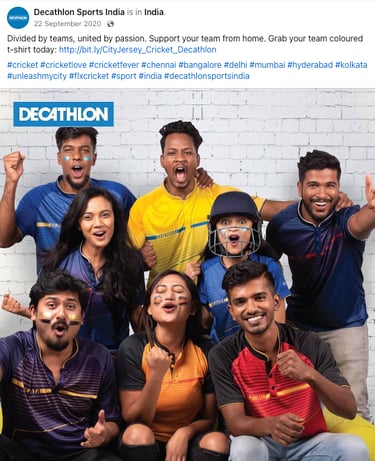 Decathlon Spots India Facebook