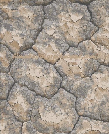 hand knotted high quality Nepalese carpet -  Abstract Crack - himalayacarpetnepal.com