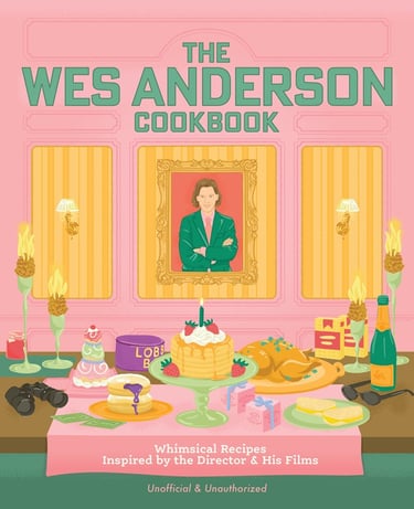 Book cover: The Wes Anderson Cookbook