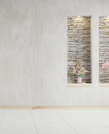 enchapes, fachadas y pisos