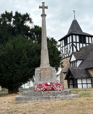 St James Church Defford WW1 War memorial