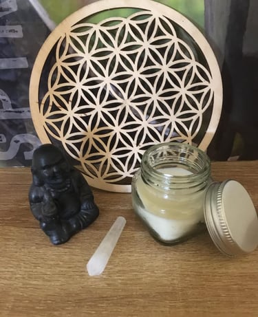fleur de vie en bois