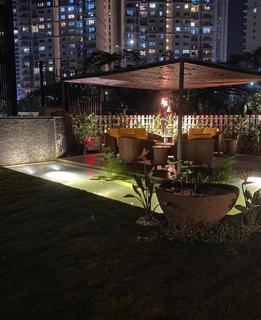 Beautiful landscaping projects by MyGreenearth in Bangalore.