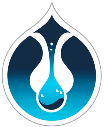 Logo de plomeros saor en forma de una gota de agua